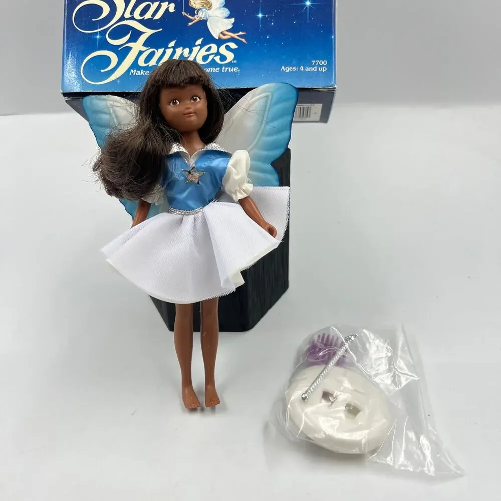 Vintage DAMAGED Nightsong Doll Star Fairies Tonka 1985 With Box 7700